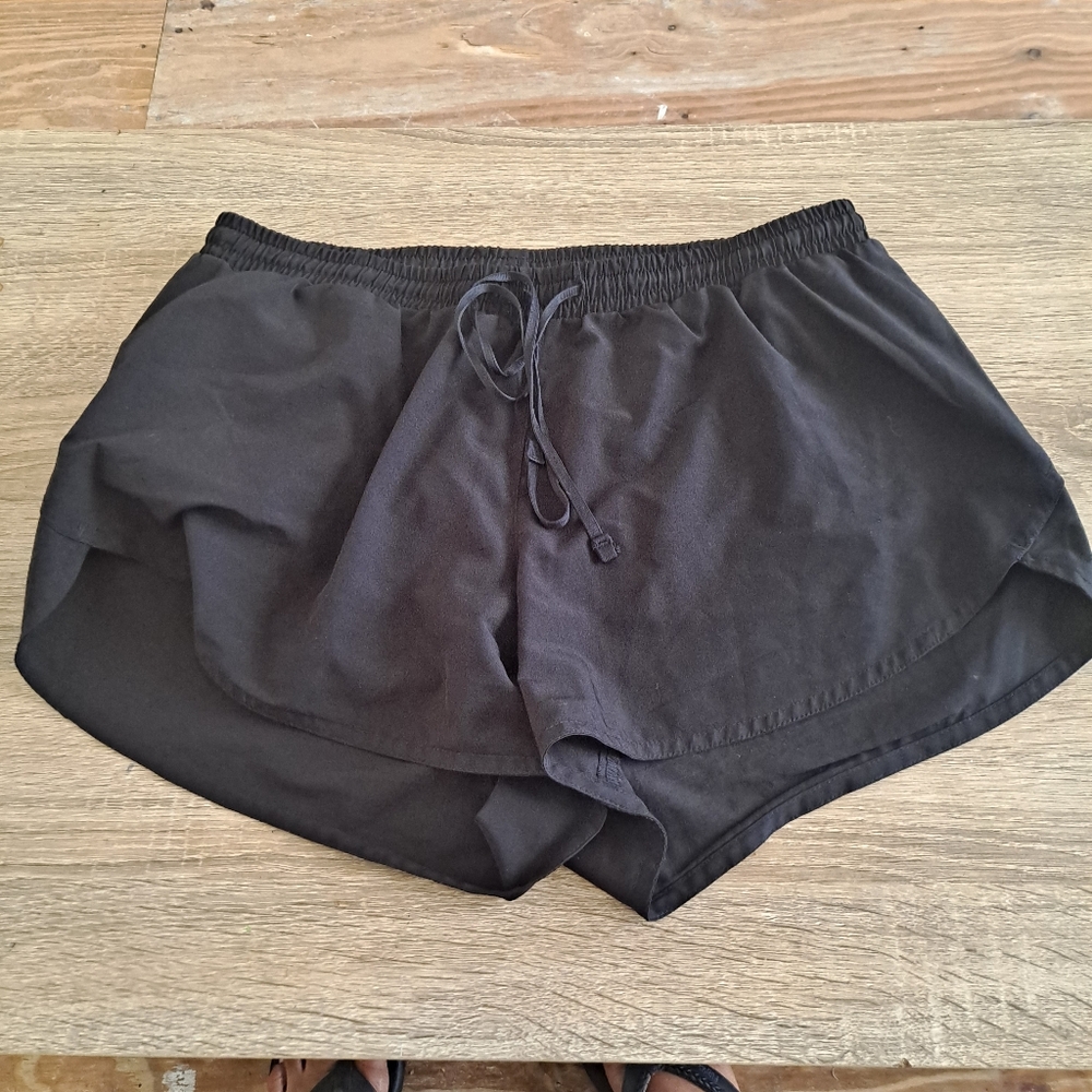 Old Navy Black Athletic Shorts Lightweight Moisture-Wicking